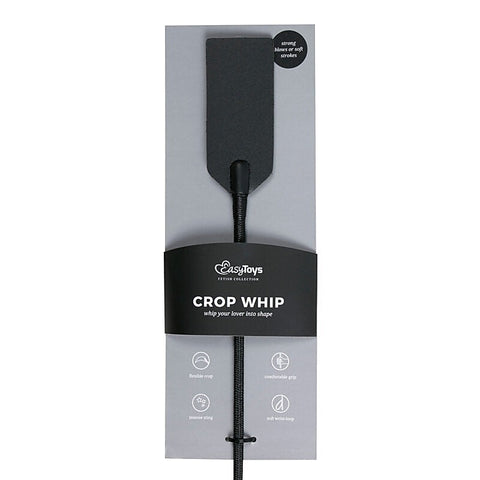 Rectangle BDSM Crop Whip by Easytoys