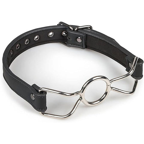 Metal O-Ring Bondage Mouth Gag by Easytoys