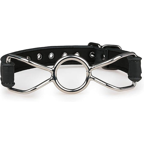 Metal O-Ring Bondage Mouth Gag by Easytoys