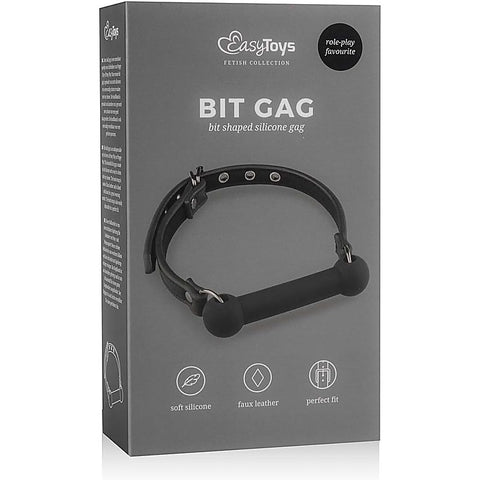 Fetish Collection BDSM Play Silicone Bit Gag by Easytoys