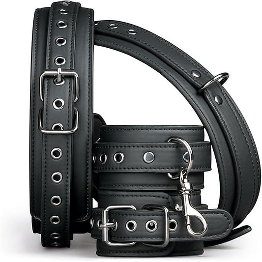 Fetish Collection Bondage Thigh and Wrist Cuff Set