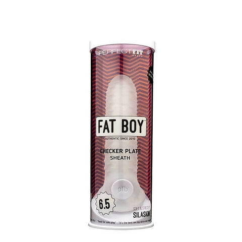 Fat Boy Checker Plate Cock Sheath by Perfect Fit