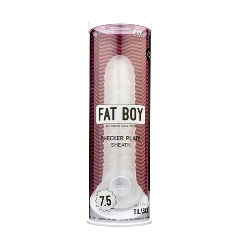 Fat Boy Checker Plate Cock Sheath by Perfect Fit