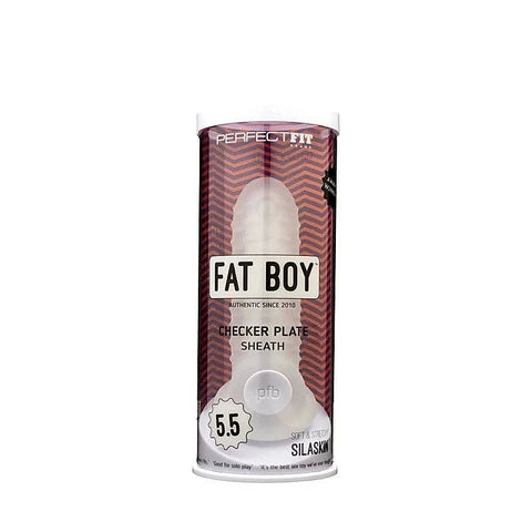 Fat Boy Checker Plate Cock Sheath by Perfect Fit