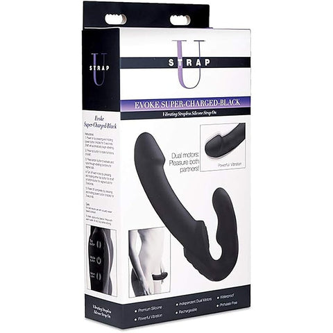 Strap U Evoke Rechargeable Vibrating Silicone Strapless