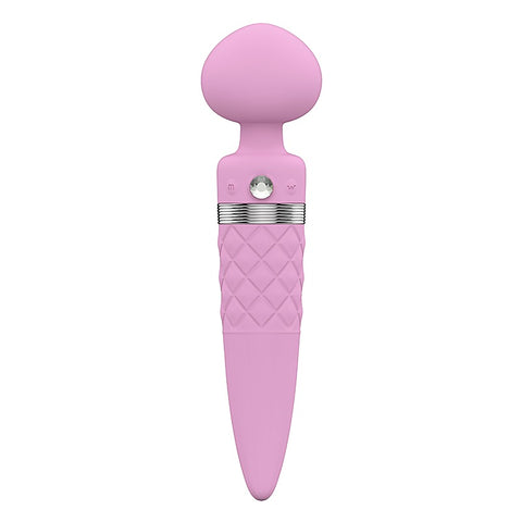 Pillow Talk Sultry Dual Ended Warming Body Wand Massager