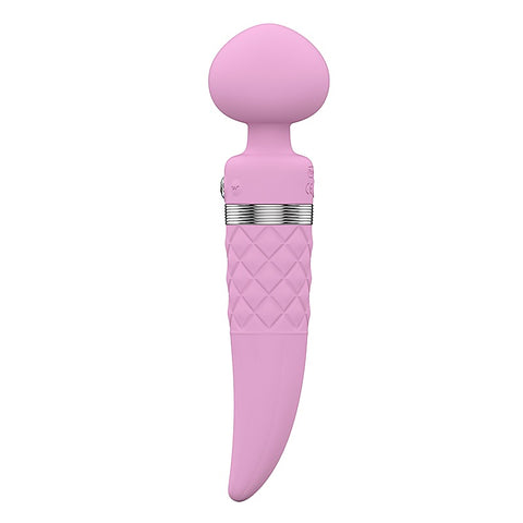 Pillow Talk Sultry Dual Ended Warming Body Wand Massager
