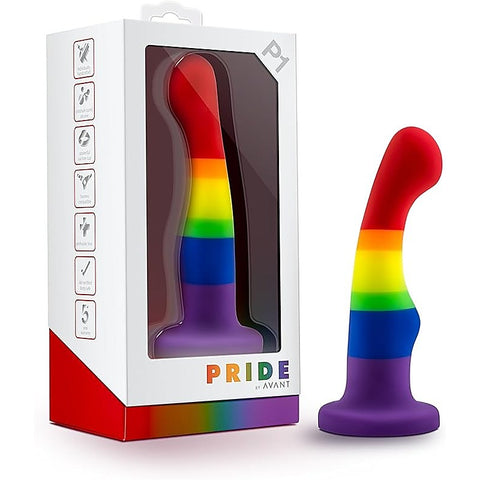 Avant Pride P1 Freedom Silicone Dildo by Blush Novelties