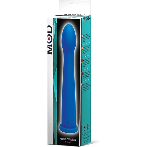 Silicone Wand Smooth Blue by MOD
