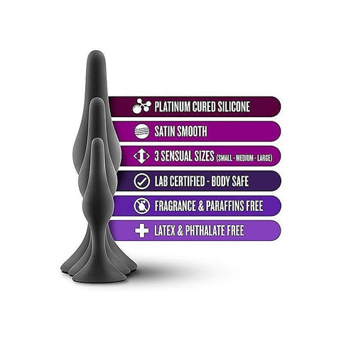 Luxe Beginner Butt Plug Kit by California Exotics