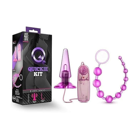 Quickie Kit Vibrating Anal Plug by Blush Novelties
