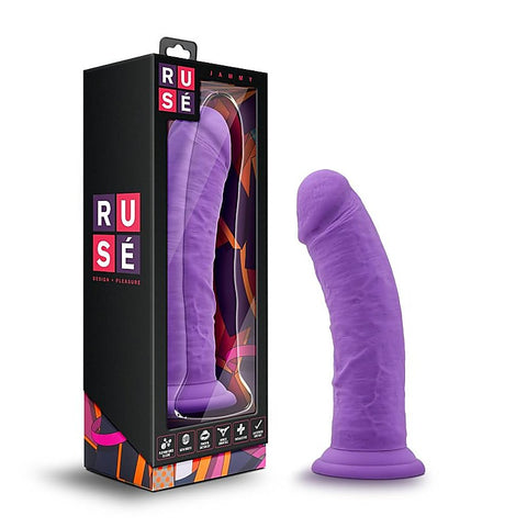 Ruse Jammy Suction Cup Realistic Dildo by Blush Novelties