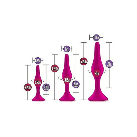 Luxe Beginner Butt Plug Kit by California Exotics