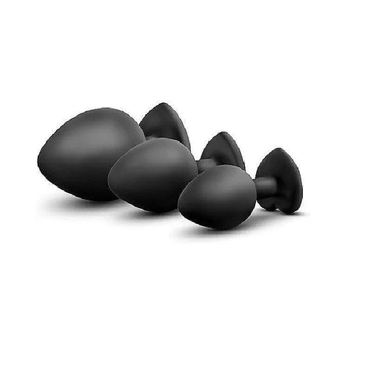 Luxe Bling Anal Plugs Training Kit by California Exotics