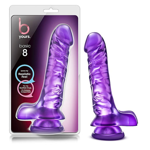 B Yours Basic 8 Realistic Suction Cup Dildo