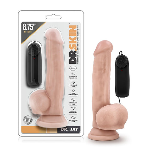 Dr Jay Vibrating Cock with Suction Cup by Blush Novelties