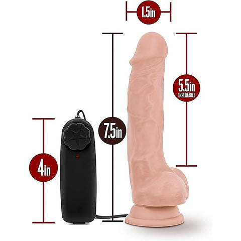 Dr Skin Dr Tim Vibrating Cock by Blush Novelties