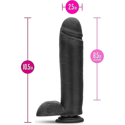 Au Naturel Bold Huge Suction Cup Dildo by Blush Novelties