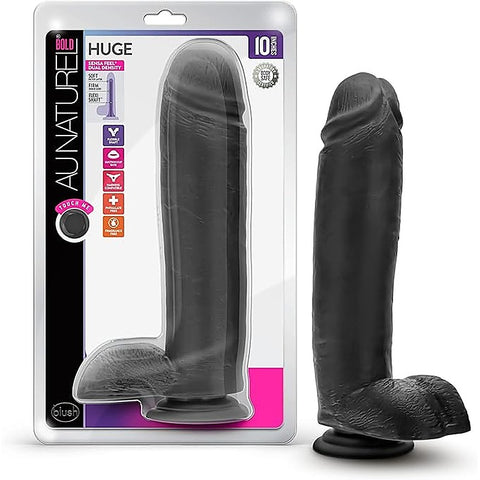 Au Naturel Bold Huge Suction Cup Dildo by Blush Novelties