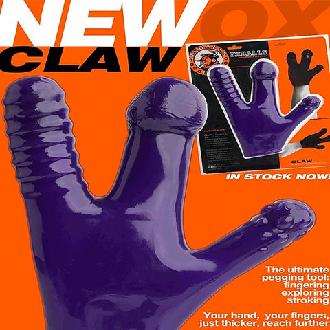 Claw Glove Squishy Soft Dildo by OxBalls