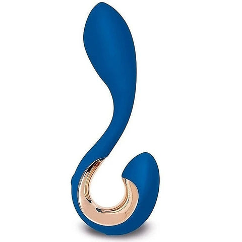 Gpop2 Indigo Anatomic Vibrator by Gvibe