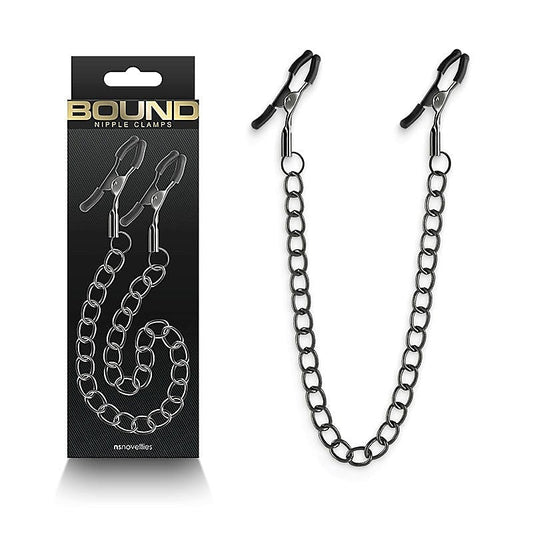 Bound Nipple Clamps - DC2 by NS Novelties
