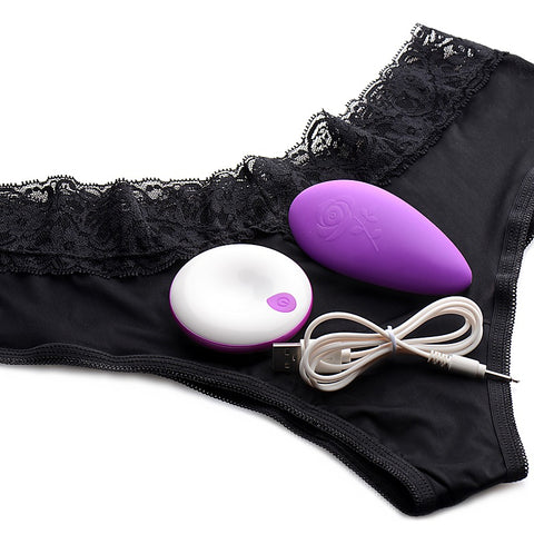 Naughty Knickers Silicone Remote Panty Vibe by XR Brands