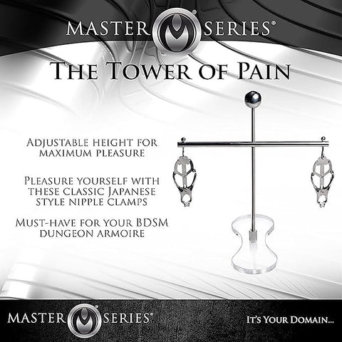 Tower of Pain Nipple Clamps by XR Brands