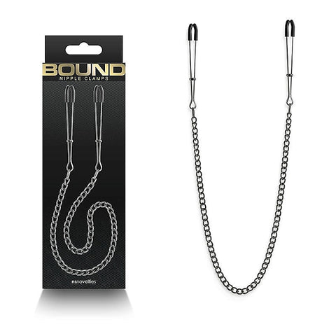 Bound Nipple Clamps - DC3 by NS Novelties
