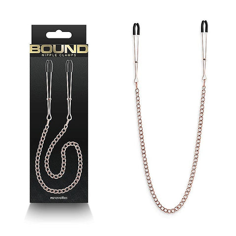 Bound Nipple Clamps - DC3 by NS Novelties