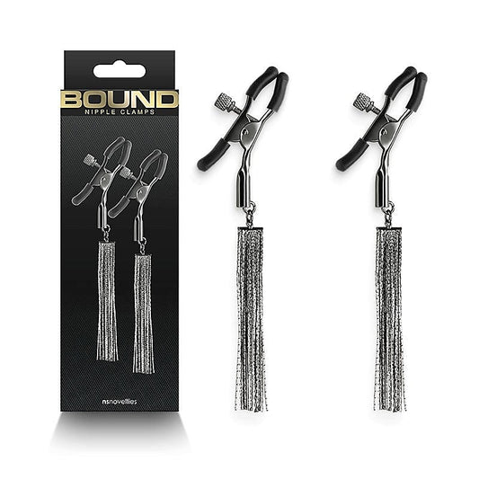 Bound Nipple Clamps - D2 by NS Novelties