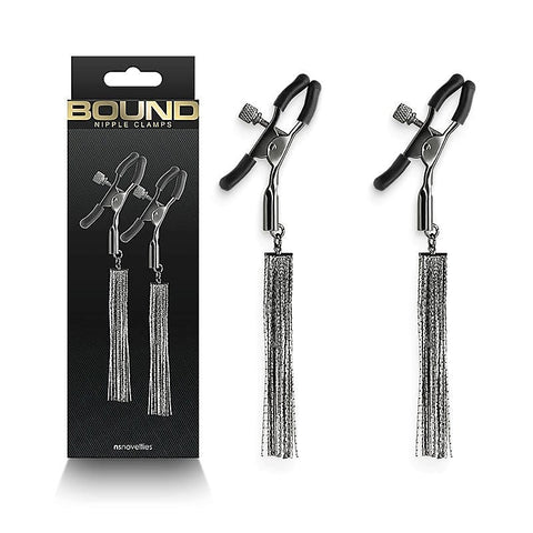 Bound Nipple Clamps - D2 by NS Novelties