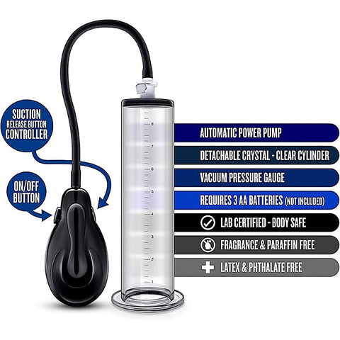 Performance VX9 Auto Penis Pump by Blush Novelties