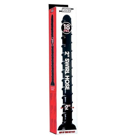 Hosed Swirl Hose Anal Dildo 18 Inch by XR Brands