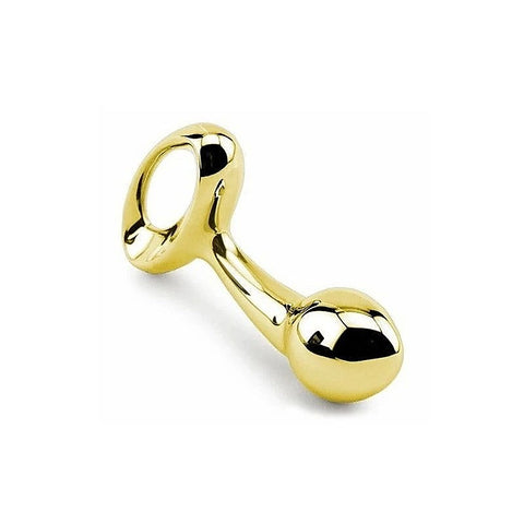 Luxury Pure Metal Anal Plug Gold by Lovetoy