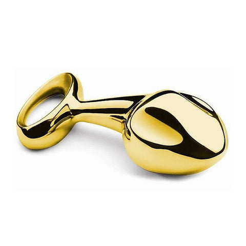 Luxury Pure Metal Anal Plug Gold by Lovetoy