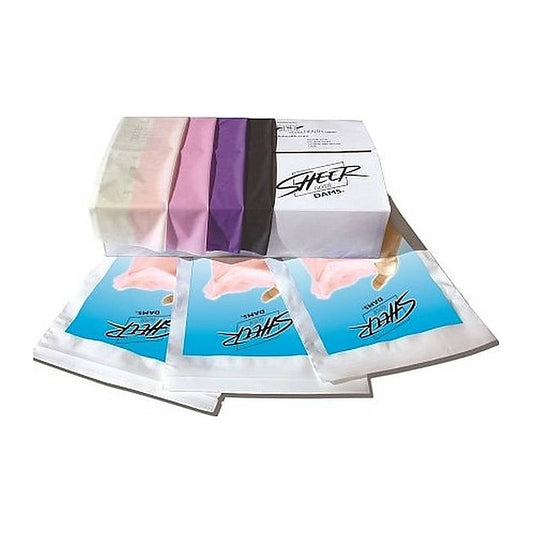 Sheer Dams Mixed Box Colours Flavours 100 Piece by Glyde