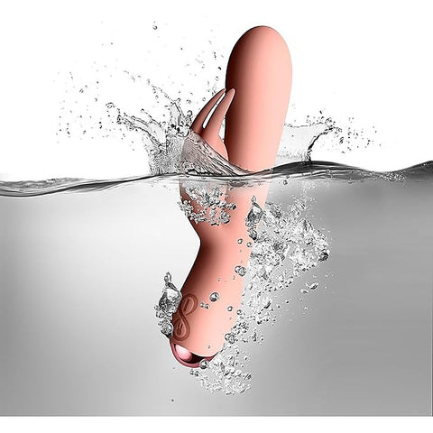 Flutter Silicone Rabbit Vibrator by Rocks Off