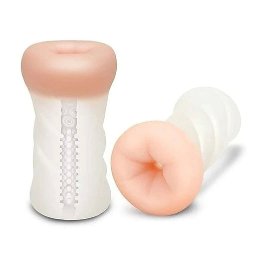 Zolo Backdoor Mens Masturbator Clear by Xgen Products