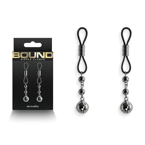 Bound Nipple Clamps - D1 by NS Novelties