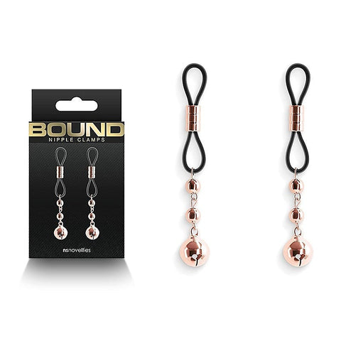 Bound Nipple Clamps - D1 by NS Novelties