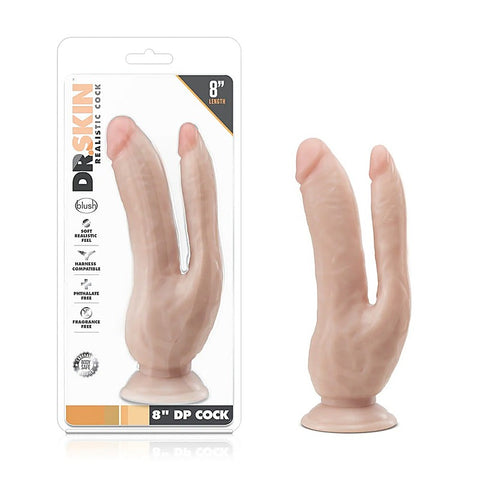 Dr. Skin Double Penetration Realistic Cock
