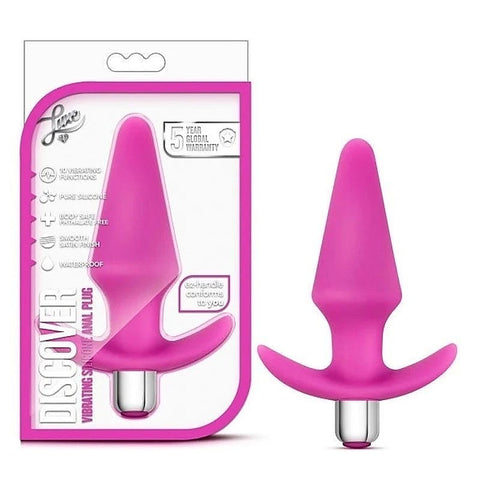 Luxe Discover Vibrating Butt Plug by California Exotics