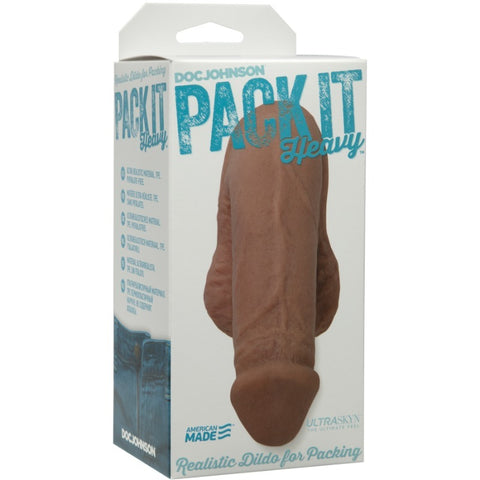 Pack It Lite Vanilla Realistic Dildo by Doc Johnson