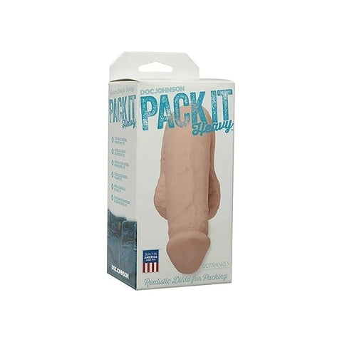 Pack It Heavy Ultraskyn Realistic Dildo by Doc Johnson