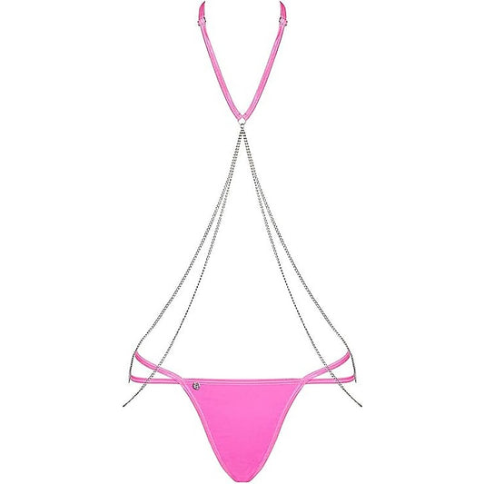Chainty Bra and Panty Set by Obsessive