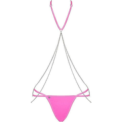 Chainty Bra and Panty Set by Obsessive