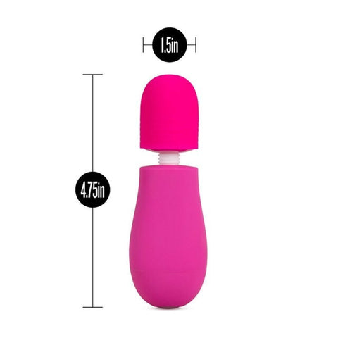 Rose Petite Massage Body Wand Vibrator by Blush Novelties