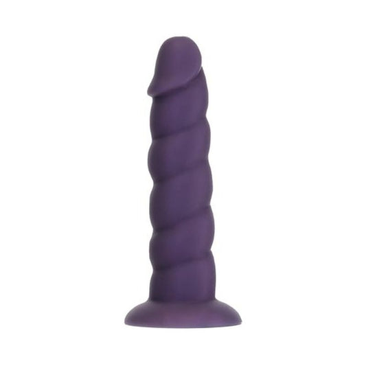 Unicorn Silicone Dildo Purple by BMS Factory