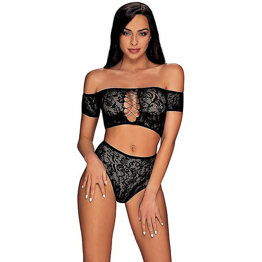 Inessita Bra & Panty Set by Obsessive